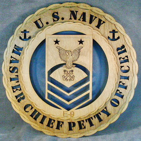 Master Chief Petty Officer E-9 Wall Tribute